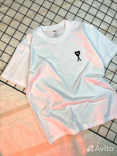 Футболка Ami Paris Puma (В наличии)