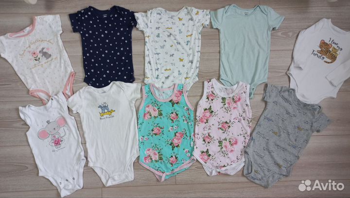 Вещи пакетом на девочку 68,74,80