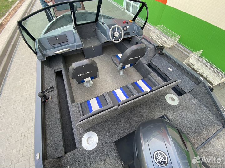 Aluma Fish 4.7 XL + Yamaha 80