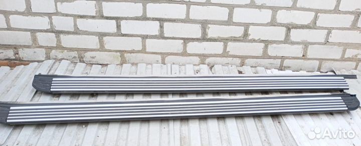 Подножки пороги на touareg