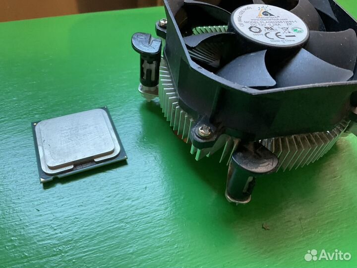 Процессор CPU Intel Pentiun 3,2 Ггц и кулер