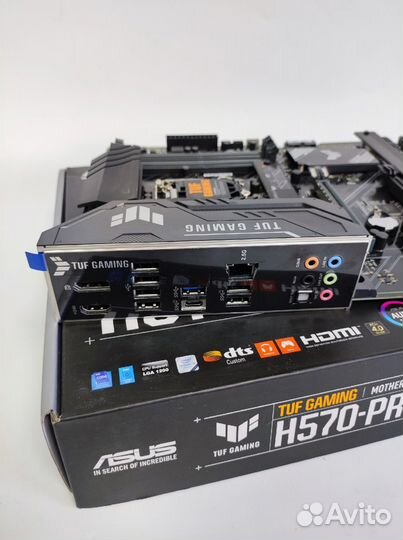 Мат.плата asus TUF gaming H570-PRO (1200, H570) К