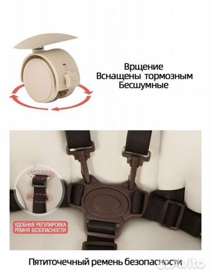 Новый стульчик - шезлонг для кормления Luxmom