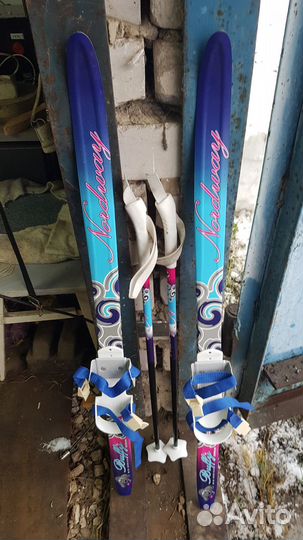 Лыжи беговые детские 100