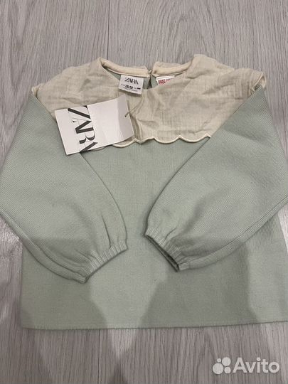 Кофта zara для девочки новая