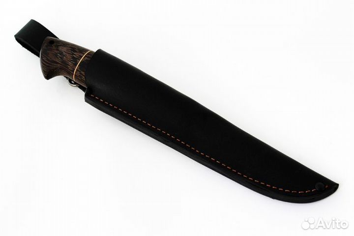 Нож Лесник из дамаской стали