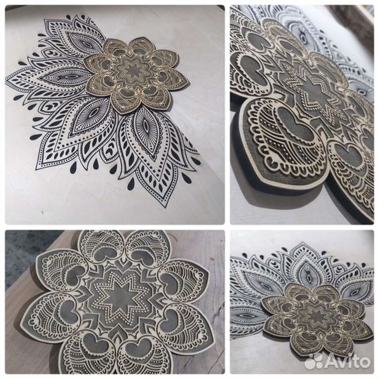 Лазерная резка и гравировка фанеры