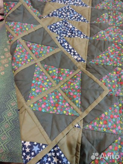 Лоскутное одеяло-покрывало