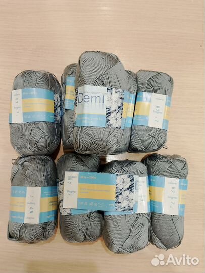 Пряжа нитки для вязания хлопок