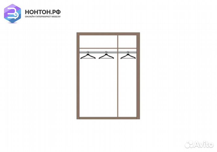 Шкаф Лючия 3-дверный бетон пайн белый