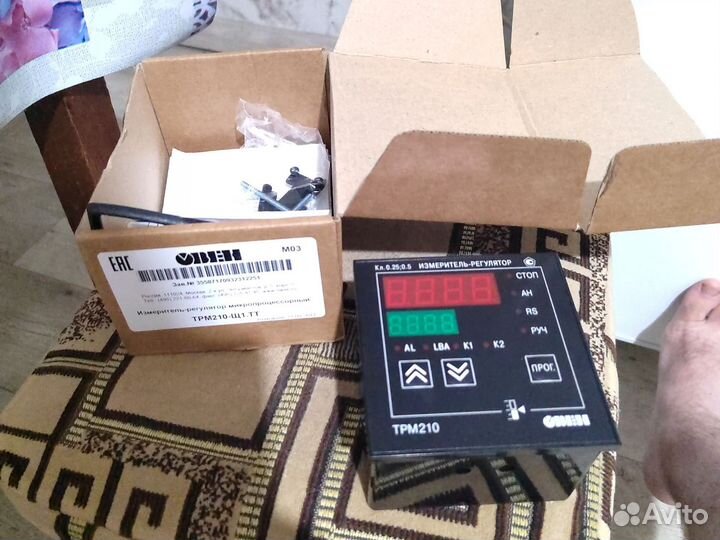 Измеритель регулятор микропроцессорный TPM210-Щ1