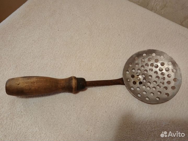 Черпак - шумовка для зимней рыбалки СССР