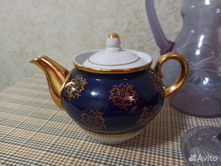 Посуда советская СССР. Графин, салатник