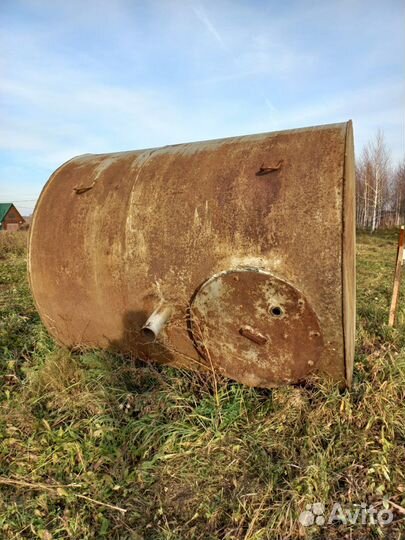 Бочка металлическая