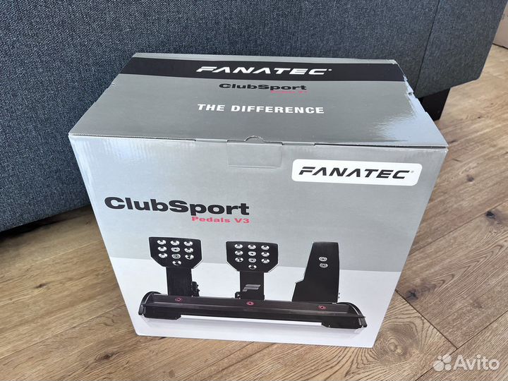 Fanatec Clubsport Pedals V3