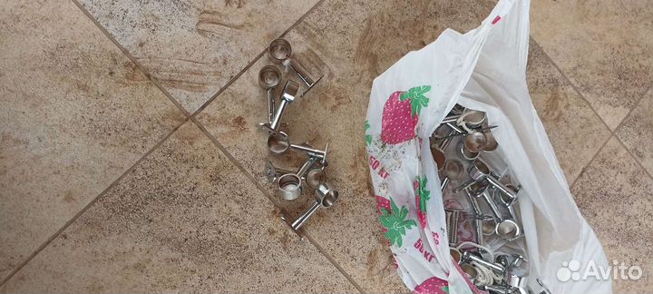 Держатель трубы d- 25 мм. регулируемый торцевой