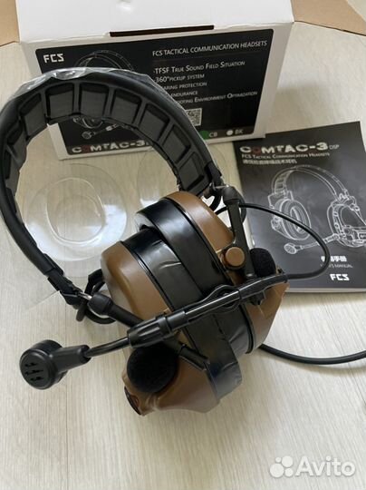Наушники активные FCS comtac 3 DSP