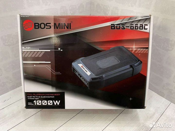 Сабвуфер 668C под сиденье авто новый