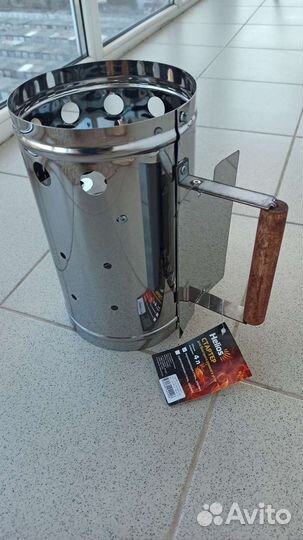 Стартер из нержавейки для розжига угля