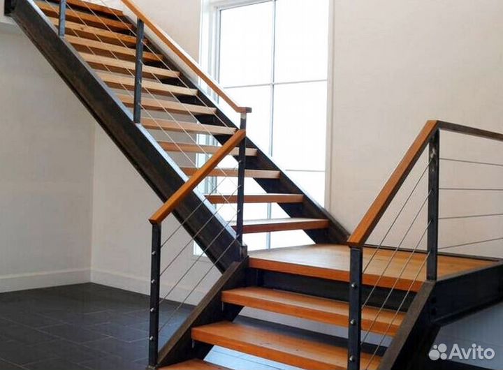 Изготовление лестниц, металлоконструкций