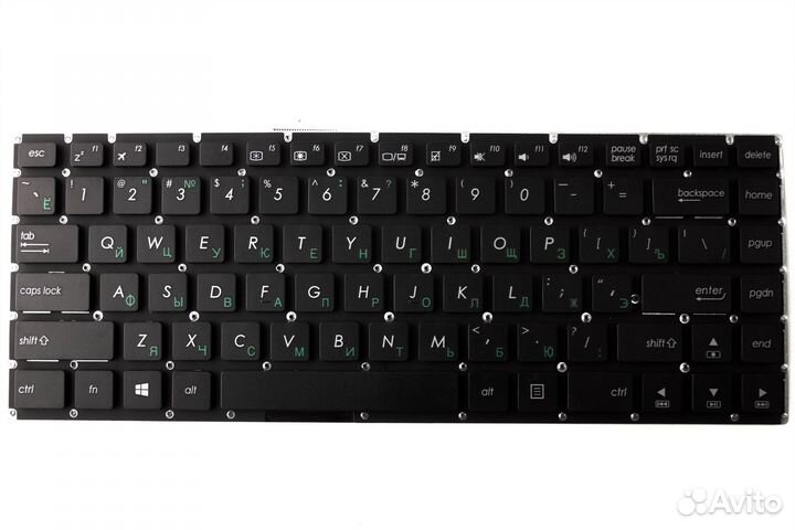 Клавиатура для Asus E402MA Черная p/n: NB15-402E