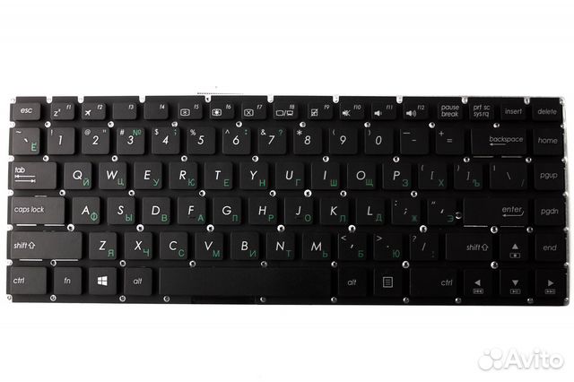 Клавиатура для Asus E402MA Черная p/n: NB15-402E