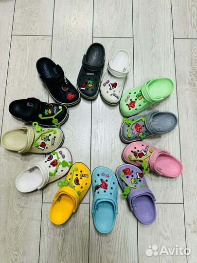 Женские сандалии Сабо Crocs наличии lux