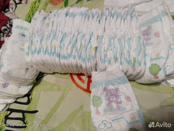 Памперсы трусики 3