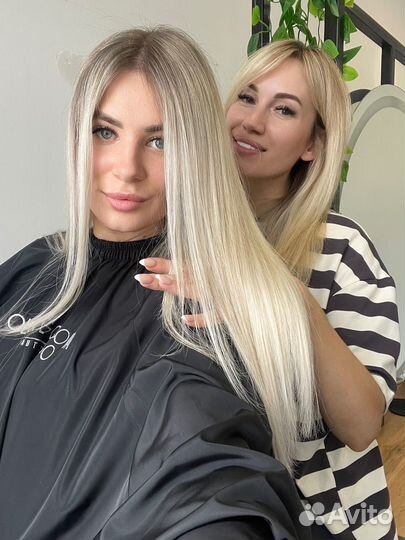 Окрашивание волос сложное оокрашивание