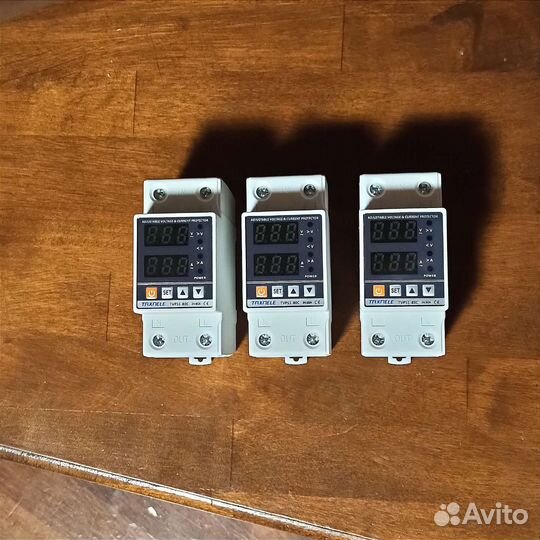 Узм Реле контроля напряжения и тока 80А Комплект 3