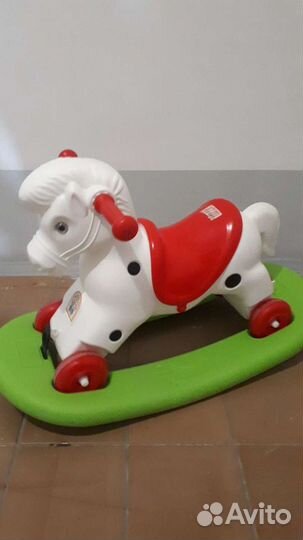 Качалка- каталка лошадь 2 в 1