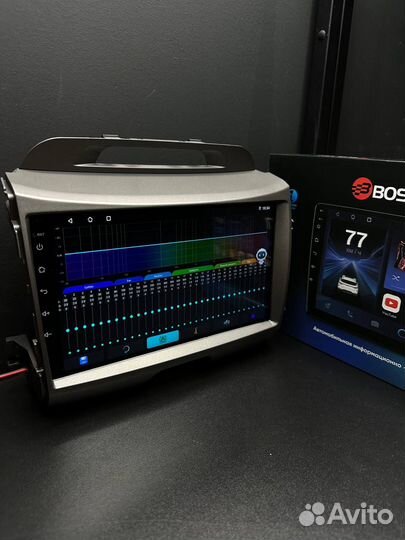 Магнитола android 2 din на KIA sportage