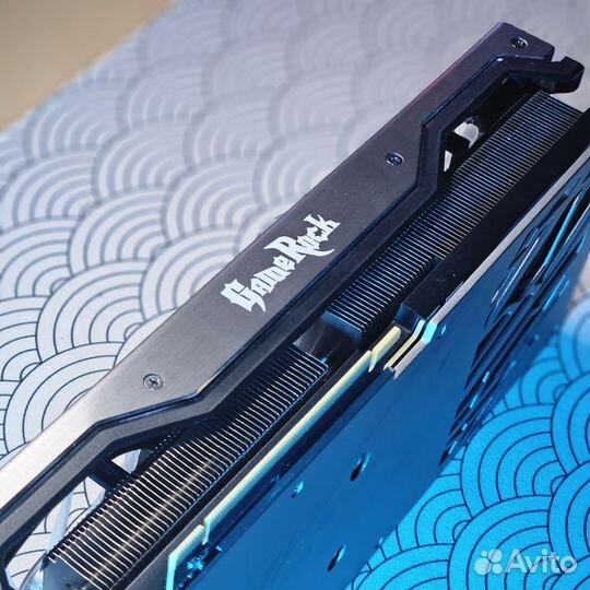 Красивая rtx 3070 palit Gamerock