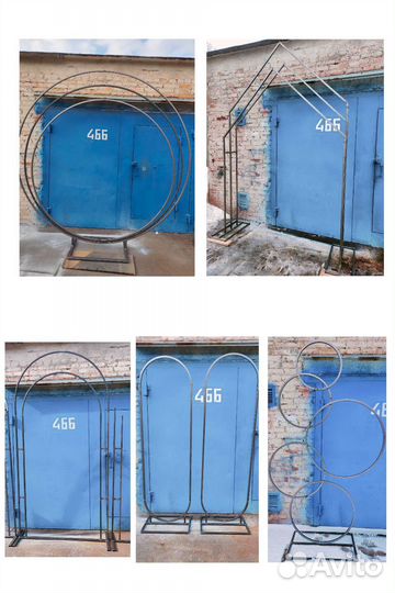 Арки фотозоны. Простые и сложные разборные