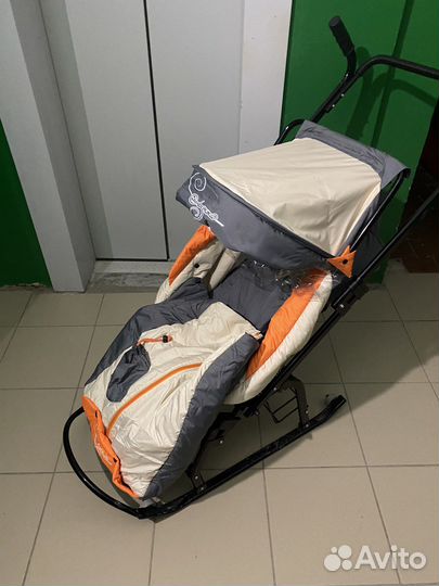 Коляска санки