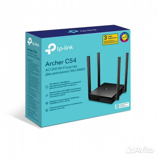Продаётся двухдиапазонный Wi-Fi роутер TP-link С54