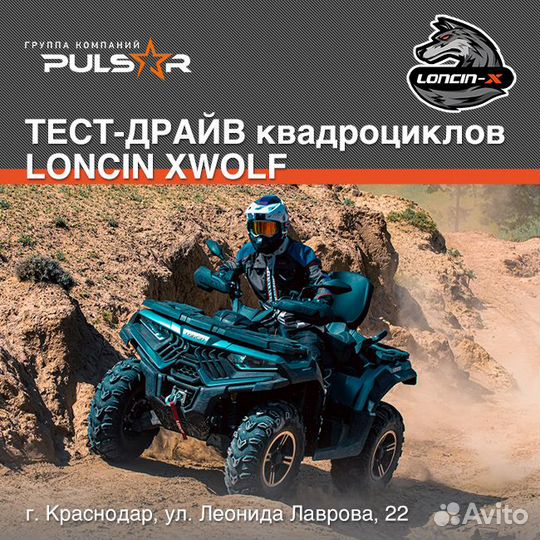Квадроцикл Loncin Xwolf 300 MAX