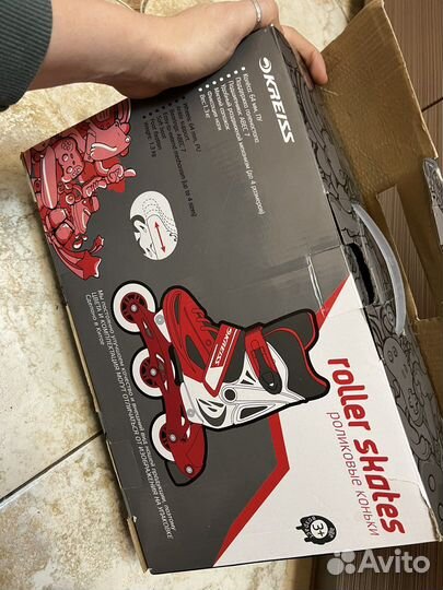 Роликовые коньки новые раздвижные 27-30