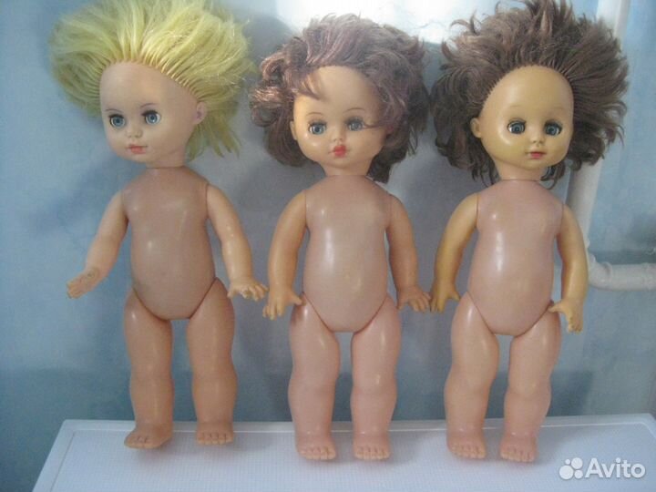 Кукла Наташа и др. СССР + родные платья