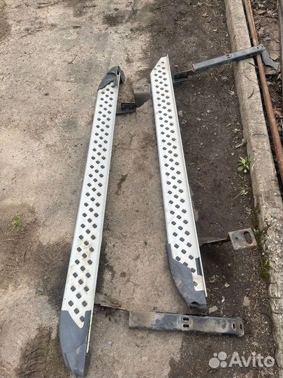 Пороги на nissan x-trail