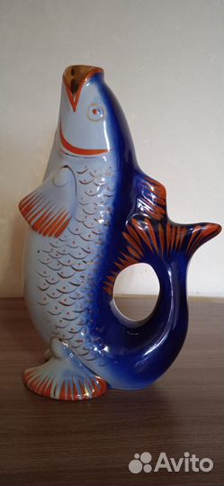 Фарфоровая рыбка