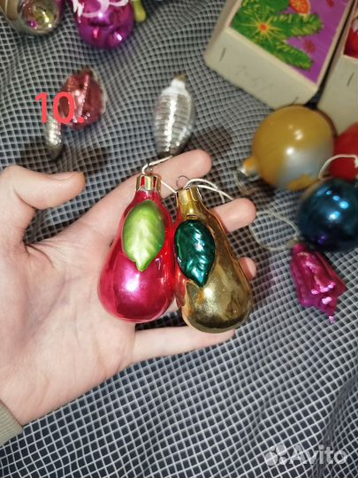 Советский ёлочные игрушки СССР