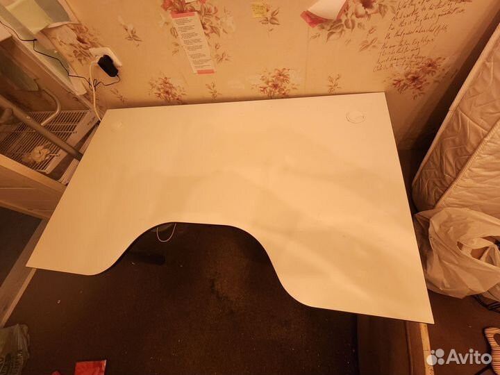 Компьютерный стол белый бу