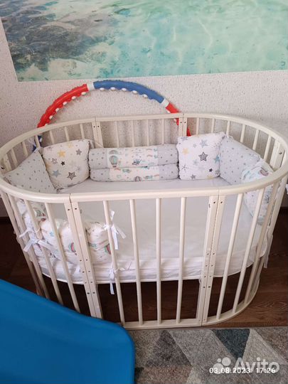 Детская кроватка трансформер 7 в 1