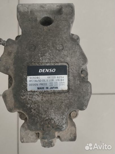 Компрессор кондиционера toyota corolla CDE120 2004