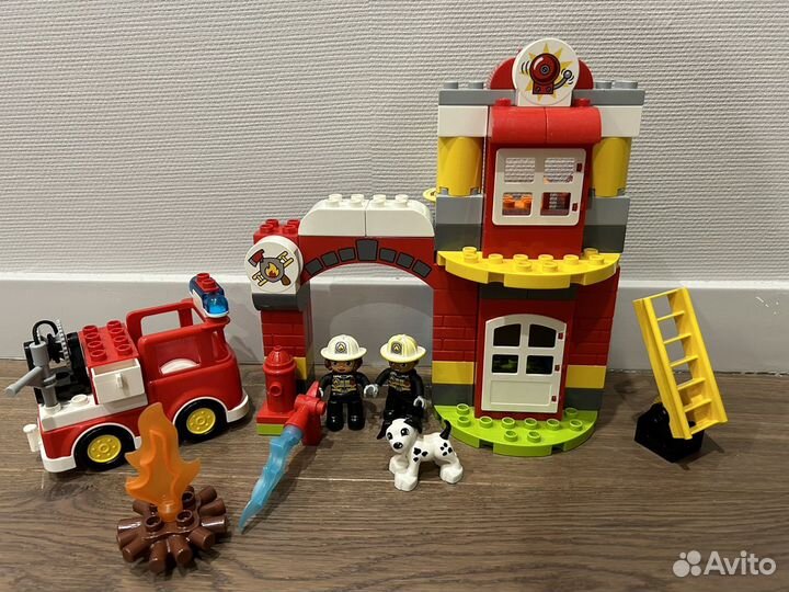 Lego duplo пожарная станция