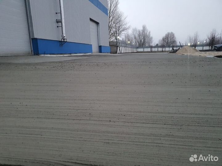 Бетонные полы паркинге