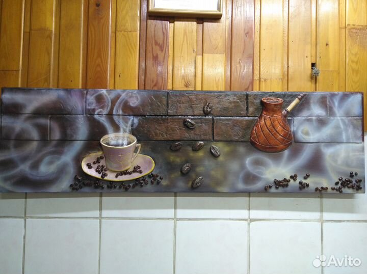 Картина в технике Барельеф