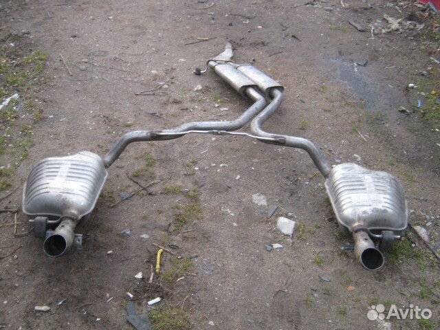 Глушитель Audi A6 C6