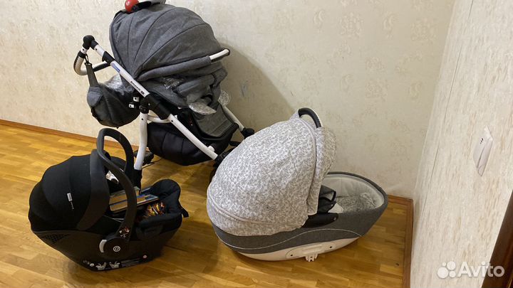 Коляска 2 в 1 adamex